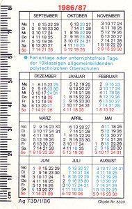 Taschenkalender