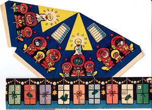 Weihnachtskalender 1978 border=