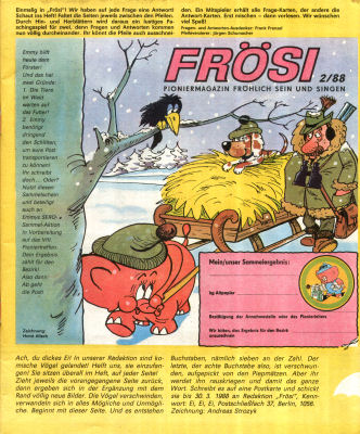 Titel FRÖSI 2/88