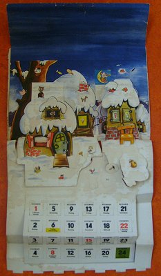 Weihnachtskalender 1957